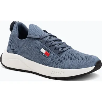 Pánské tenisky Pánské boty Tommy Jeans Runner Knitted blue moment