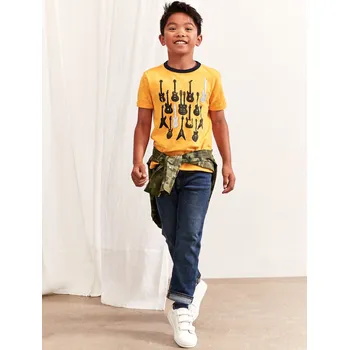 Pánské džíny GAP Dětské džíny v-straight med - Kluci GAP Other 1585851