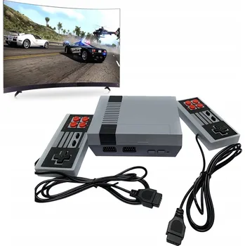 Herní konzole HERNÍ KONZOLE RETRO TV AV 620 HER 2x PAD VIDEO HRY