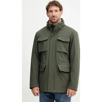 Bunda Trussardi zelená barva, přechodná, 8028M000011N 78X, vel. 52