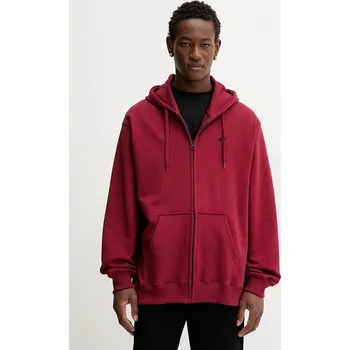 Oblečení a móda Bavlněná mikina Vans VN000P5ABRD1 burgundské 83X, vel. M