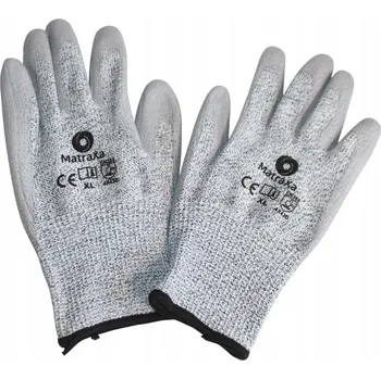 Pracovní rukavice ODOLNÉ OCHRANNÉ RUKAVICE PROTI PROŘÍZNUTÍ PRACOVNÍ RUKAVICE vel XL - 1 Ks