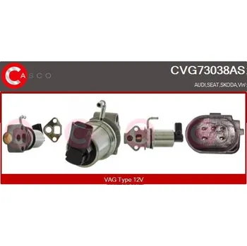Ventil palivového systému AGR-Ventil CASCO CVG73038AS