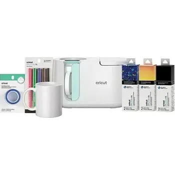 Cricut Mug Press Bundle Termolis startovací sada na potisk hrnků, pro 350–470ml hrnky ø 82–86 cm s rovnou stěnou&nbsp;8001862