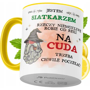 Hrnek Polidraw Hrnek Polidraw pro volejbalistu, keramika, 330 ml