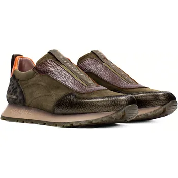 Dámské tenisky HISPANITAS dámské tenisky nazouvací kožené zelené | CHI254311 ARMY Velikost: 39