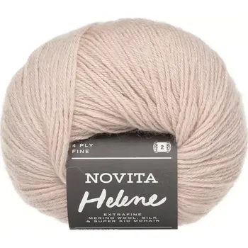 Příze Novita Helene 5041 Ecru (Luxusní hřejivá příze Helene Licht)