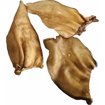 Pamlsek pro psa Ucho hovězí bez záouška PRODEJ PO BALENÍ (15 ks)