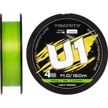 Favorite U1 PE 4x 150m #0,8 0,153mm 10lb/4,8kg