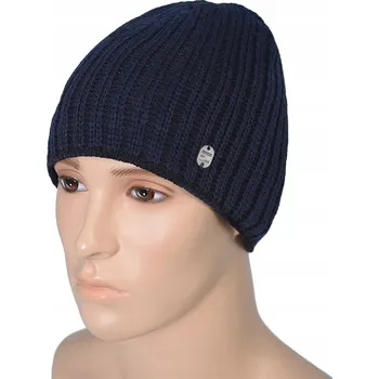 Čepice Pako Jeans zimní čepice beanie modrá, univerzální velikost