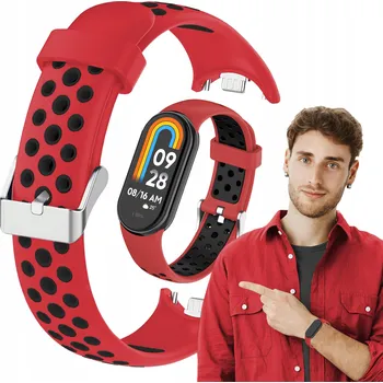 Příslušenství k chytrým hodinkám Řemínek řemínek mesh pro Xiaomi Mi Band 8 a Mi Band 9 chytré hodinky smartband duo