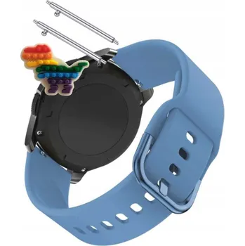 Pouzdro na mobilní telefon Pásek Řemínek pro Wenom Sport GPS, Silikon Modrý Poutko, nastavitelný