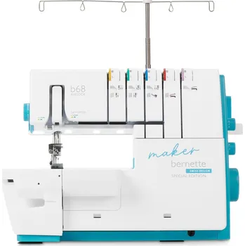 overlock a coverlock Bernette 68 Maker + vysavač a sada patek ZDARMA