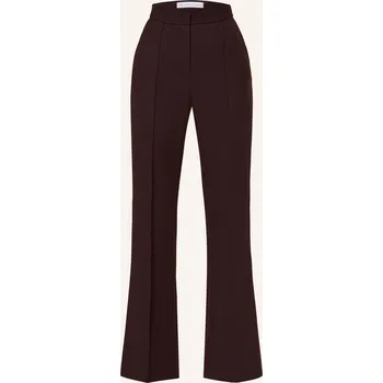 Raffaello Rossi Dámské Bootcut Kalhoty Doro Z Flanelu, tmavě...