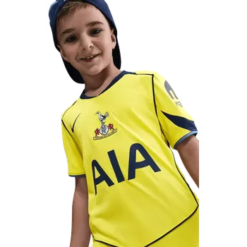Dětský třetí fotbalový dres Nike Tottenham Hotspur 25/26 žlutý