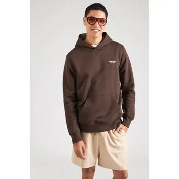 Pánská mikina Pánská prodloužená mikina LYTO brown velikost: XXXL