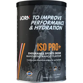 Iontový nápoj Nápoj BORN Iso Pro+ mango+mandarinka 400g