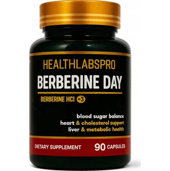 Berberin HCL 300 mg redukce hubnutí cukrovka – hladina cukru 60 porcí