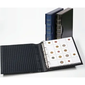 Obal pro sběratelský předmět ALBUM GRANDE + POUZDRO pro 200 mincí v držácích na mince - LEUCHTTURM