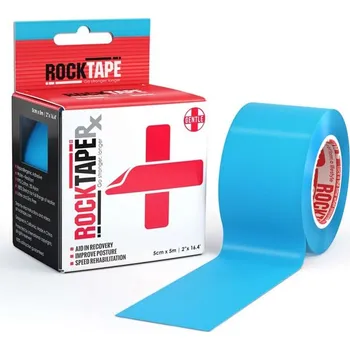 Zdravotnický materiál Kineziologický tejp RockTape pro citlivou pokožku Barva: světle modrá