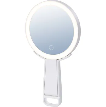 LED kosmetické zrcátko Immax SWEET Make up oboustranné, 10x zvětšovací, CCT, bílé