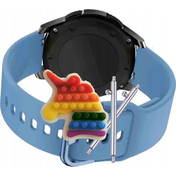 Pouzdro na mobilní telefon Řemínek Řemínek pro Colmi ZL02, Silikonový Modrý Smyčka, nastavitelný