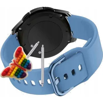 Pouzdro na mobilní telefon Pásek Řemínek pro Realme Watch 2 Pro, Silikon Modrý Poutko, nastavitelný