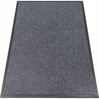 Rohožka ROHOŽKA PŘED DVEŘE VSTUPNÍ 50x80 ČISTICÍ ZÓNA NA BOTY VENKOVNÍ VELKÁ ŠEDÁ