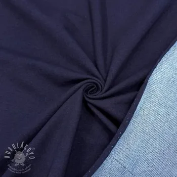 Teplákovina DENIM indigo blue