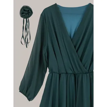 Dámské šaty Resti Classic knee-length women's dress Resti zelená 3407567