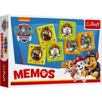 Pexeso Pexeso papírové Paw Patrol/Tlapková patrola společenská hra 30 kusů