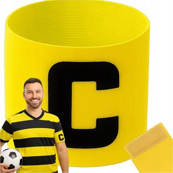 Moto bunda Kapitánská páska KRBI ŽLUTÁ vel. univerzální žlutá