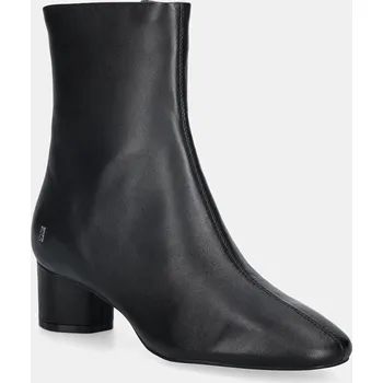 Dámské kozačky Kožené kotníkové boty Nokwol Alyssa Black Leather Alyssa.Black.Leather černá 99X, EUR 39