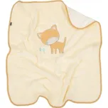 Oboustranná deka s výšivkou 75x90 cm, kočička