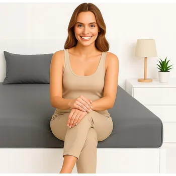 Prostěradlo Prostěradlo s gumou Teplé Vnitřek polyester 180 x 200 cm