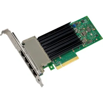 Síťová karta Dell Intel X710-T4L Síťová karta, PCIe, 10GbE, 4× RJ-45, plná výška 540-BCSD