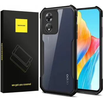Pouzdro na mobilní telefon Zadní Kryt Spacecase pro Oppo A78 černý
