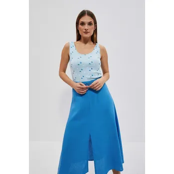 DÁMSKÝ TOP L-TS-4082 BLEDEMODRÁ Marisse modrá | světle modrá 2271236