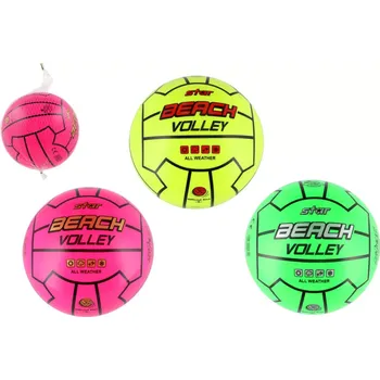 Dětský míč plážový volejbalový míč STAR 23 cm, neonové barvy