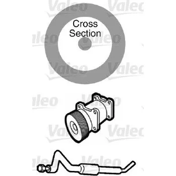 Chladič motoru Těsnění, potrubí chladiva VALEO 509750