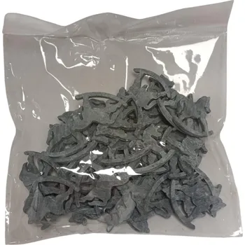 Vánoční dekorace Vánoční dekorace houpací koník šedý