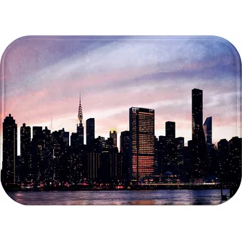 Koupelnová předložka KOUPELNOVÁ PŘEDLOŽKA | PROTISKLUZOVÁ 40x60 MODERNÍ RYCHLESCHNOUCÍ VODĚODOLNÁ