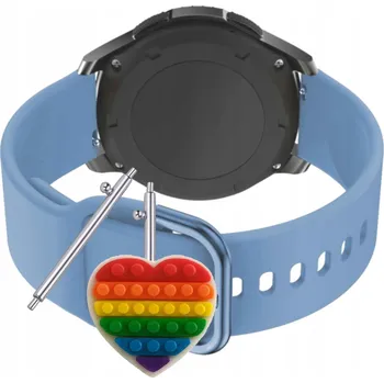 Pouzdro na mobilní telefon Řemínek / Pásek Řemínek pro Kececo W9, Silikonový Modrý Smyčka, Nastavitelný