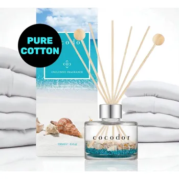 Aroma difuzér COCODOR Aqua Diffuser Pure Cotton - Difuzér s vůní čisté bavlny - 190 ml