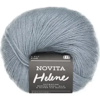 Příze Novita Helene 1151 Modrošedá (Luxusní hřejivá příze Helene Horizont)