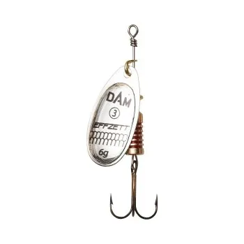 Umělá nástraha DAM třpytka Standard Spinner SINKING SILVER vel.4 - 10g