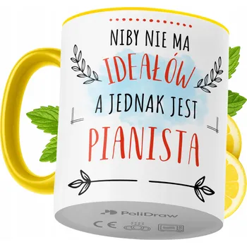 Hrnek Polidraw Hrnek Polidraw pro klavíristu keramika 330 ml