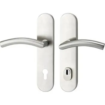 Bezpečnostní sada NEW YORK, klika-klika, PZ 88mm, se zakrytím vložky, nerez, RC2