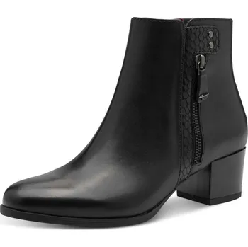 Dámské kozačky Tamaris Dámská kotníková obuv TAMARIS 25367-45-001 černá W5 39