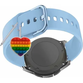 Pouzdro na mobilní telefon Pásek Řemínek pro Vector Smart VCTR-33, Silikon, modrá smyčka, nastavitelný